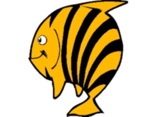 Sticker Custom Preview Image #019986 Animals Cartoons Fish Hunched