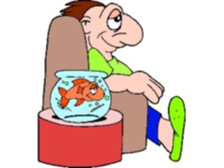 Sticker Custom Preview Image #019988 Animals Cartoons Fishin Aquarium2