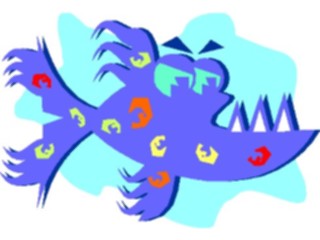 Sticker Custom Preview Image #020017 Animals Cartoons Fish Offbeat