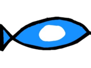Sticker Custom Preview Image #020019 Animals Cartoons Fish Outline