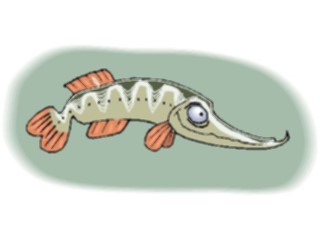 Sticker Custom Preview Image #020020 Animals Cartoons Fish Pike