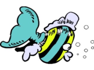 Sticker Custom Preview Image #020021 Animals Cartoons Fish Pudgy