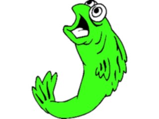 Sticker Custom Preview Image #020027 Animals Cartoons Fish Scared1