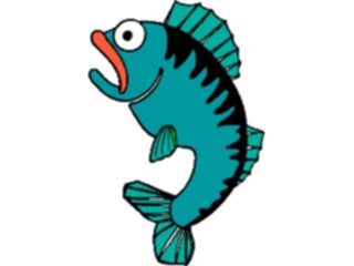 Sticker Custom Preview Image #020028 Animals Cartoons Fish Scared2