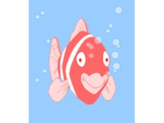 Sticker Custom Preview Image #020034 Animals Cartoons Fish Smiling1
