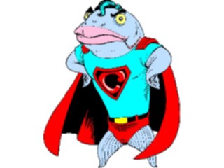 Sticker Custom Preview Image #020040 Animals Cartoons Fish Super