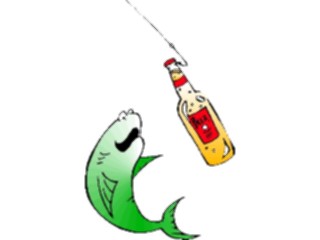 Sticker Custom Preview Image #020042 Animals Cartoons Fish Tempted