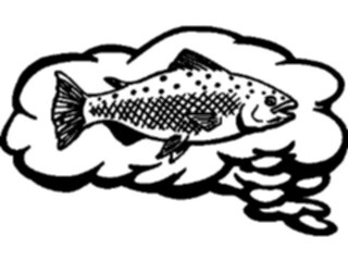 Sticker Custom Preview Image #020045 Animals Cartoons Fish Thoughts3