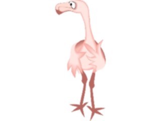 Sticker Custom Preview Image #020062 Animals Cartoons Flamingo08