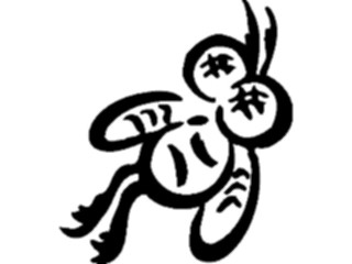 Sticker Custom Preview Image #020079 Animals Cartoons Fly05