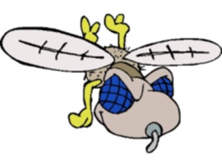Sticker Custom Preview Image #020084 Animals Cartoons Fly10