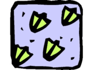 Sticker Custom Preview Image #020098 Animals Cartoons Footprints Webbed