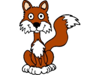 Sticker Custom Preview Image #020102 Animals Cartoons Fox04