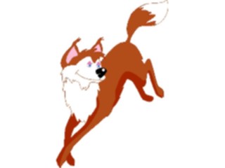 Sticker Custom Preview Image #020105 Animals Cartoons Fox07