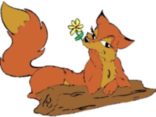 Sticker Custom Preview Image #020106 Animals Cartoons Fox08