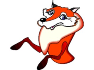 Sticker Custom Preview Image #020109 Animals Cartoons Fox11