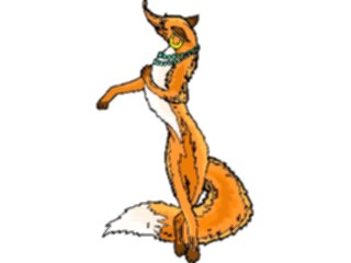 Sticker Custom Preview Image #020111 Animals Cartoons Fox13