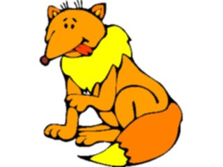 Sticker Custom Preview Image #020112 Animals Cartoons Fox14