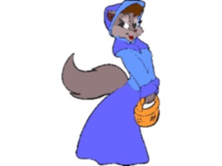 Sticker Custom Preview Image #020117 Animals Cartoons Fox Coy