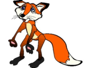 Sticker Custom Preview Image #020118 Animals Cartoons Fox Cub