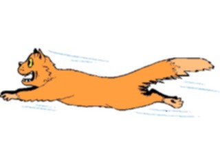 Sticker Custom Preview Image #020132 Animals Cartoons Fox Running1