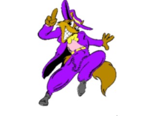Sticker Custom Preview Image #020148 Animals Cartoons Fox Zoot Suit