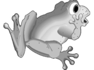 Sticker Custom Preview Image #020149 Animals Cartoons Frog01