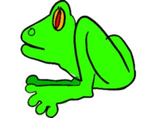 Sticker Custom Preview Image #020152 Animals Cartoons Frog04