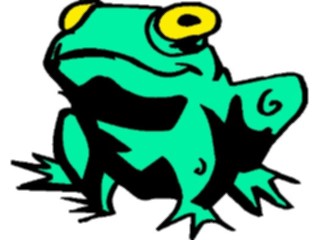 Sticker Custom Preview Image #020153 Animals Cartoons Frog05