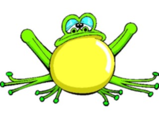 Sticker Custom Preview Image #020155 Animals Cartoons Frog07
