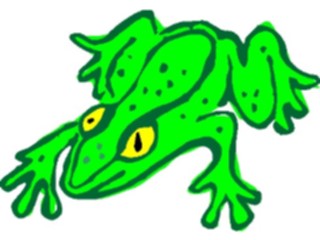 Sticker Custom Preview Image #020156 Animals Cartoons Frog08