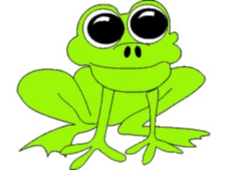 Sticker Custom Preview Image #020158 Animals Cartoons Frog10