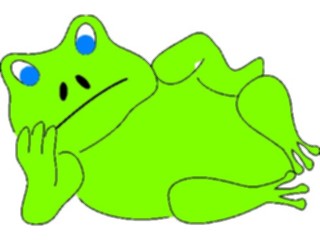 Sticker Custom Preview Image #020160 Animals Cartoons Frog12