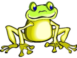 Sticker Custom Preview Image #020169 Animals Cartoons Frog21