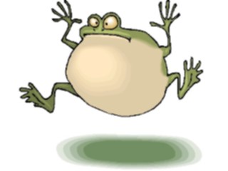 Sticker Custom Preview Image #020181 Animals Cartoons Frog Croaking2
