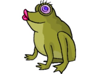 Sticker Custom Preview Image #020202 Animals Cartoons Frog Pretty