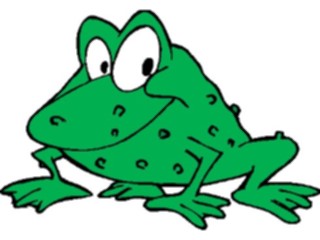 Sticker Custom Preview Image #020209 Animals Cartoons Frog Smiling3