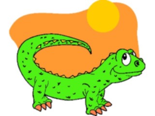 Sticker Custom Preview Image #020223 Animals Cartoons Gecko2