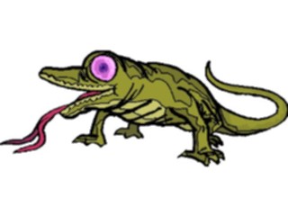 Sticker Custom Preview Image #020225 Animals Cartoons Gecko4