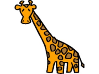 Sticker Custom Preview Image #020230 Animals Cartoons Giraffe01