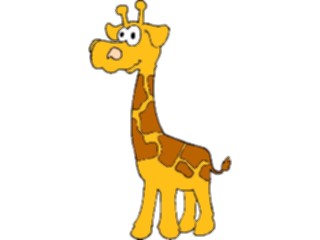 Sticker Custom Preview Image #020232 Animals Cartoons Giraffe03