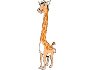 Sticker Custom Preview Image #020233 Animals Cartoons Giraffe04