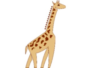 Sticker Custom Preview Image #020235 Animals Cartoons Giraffe06