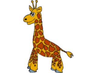 Sticker Custom Preview Image #020236 Animals Cartoons Giraffe07