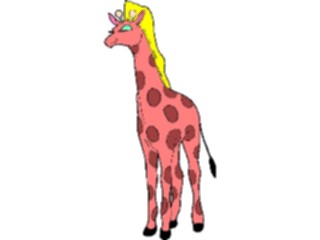 Sticker Custom Preview Image #020239 Animals Cartoons Giraffe10