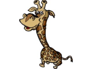Sticker Custom Preview Image #020245 Animals Cartoons Giraffe16