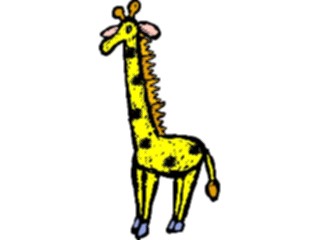 Sticker Custom Preview Image #020247 Animals Cartoons Giraffe18