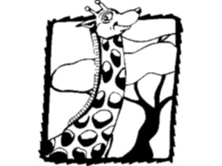 Sticker Custom Preview Image #020248 Animals Cartoons Giraffe After