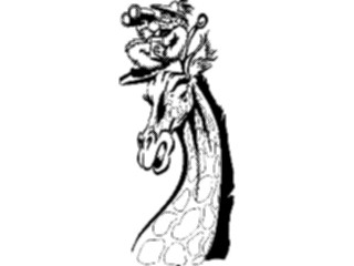 Sticker Custom Preview Image #020254 Animals Cartoons Giraffe Monkey