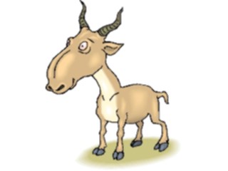 Sticker Custom Preview Image #020259 Animals Cartoons Gnu